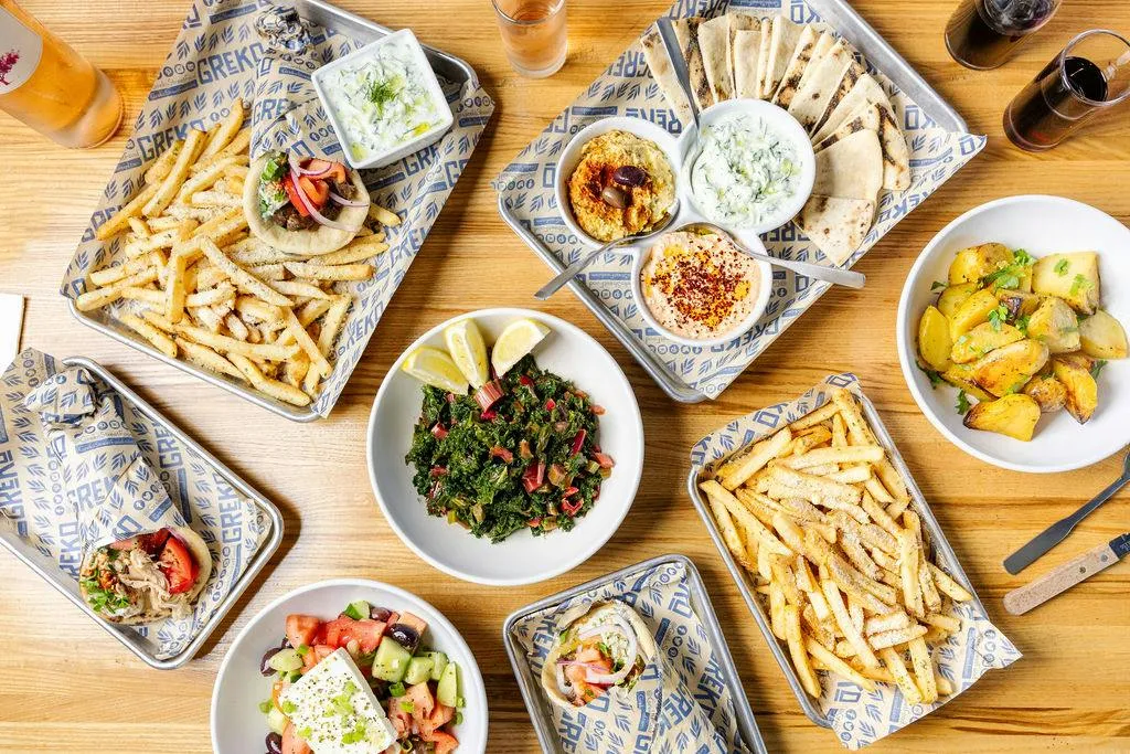 Greko catering spread